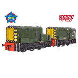Bachmann 35-945SF OO Gauge Class 13 D4502 BR Green (Wasp Stripes) DCC SOUND