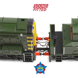 Bachmann 35-945SF OO Gauge Class 13 D4502 BR Green (Wasp Stripes) DCC SOUND