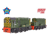 Bachmann 35-945SFX OO Gauge Class 13 D4502 BR Green DCC SOUND DELUXE