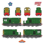 Bachmann 35-945SFX OO Gauge Class 13 D4502 BR Green DCC SOUND DELUXE
