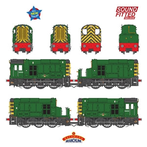 Bachmann 35-945SFX OO Gauge Class 13 D4502 BR Green DCC SOUND DELUXE