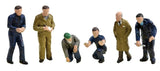Bachmann 36-403 OO Gauge Factory Workers & Foreman Figures,Hampshire Models 