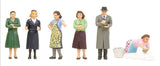 Bachmann 36-406 OO Gauge Suburban Street Scene Figures