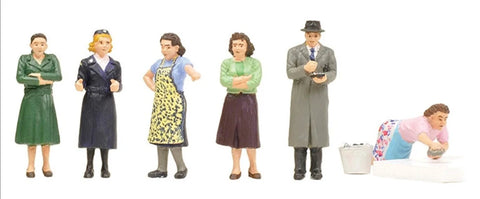 Bachmann 36-406 OO Gauge Suburban Street Scene Figures