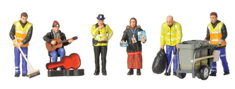 Bachmann 36-411 OO Gauge Modern Street Scene Figures