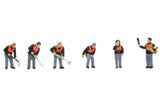 Bachmann 36-421 OO Gauge 1960/70s Lineside Workers Figures,Hampshire Models 
