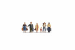 Noch 36218 N Gauge Passengers (6) Figure Set