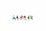 Noch 36540 N Gauge Seated People (6) Figure Set