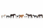 Noch 36713 N Gauge Farm Animals (9) Figure Set