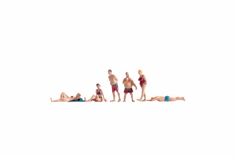 Noch 36841 N Gauge Sunbathers Figure Set