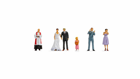 Noch 36862 N Gauge Wedding Figures