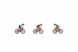 Noch 36897 N Gauge Racing Cyclists Figures