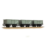 Bachmann 37-265 OO Gauge BR 16T Steel Mineral Top Flap Doors 3-Wagon Pack BR Grey (Early) [WL]