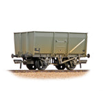 Bachmann 37-450D OO Gauge 16T Steel Slope-Sided Mineral Wagon Rivetted Doors BR Grey [W]