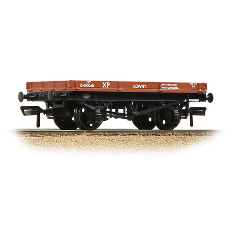 Bachmann 37-477D OO Gauge 1 Plank 'Lowfit' Wagon BR Bauxite (Early)