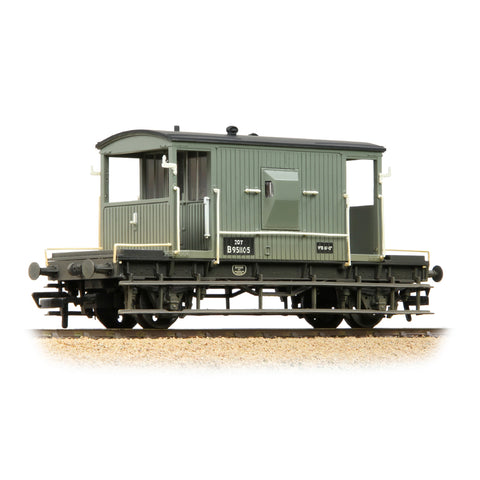 Bachmann 37-528F OO Gauge BR 20T Brake Van BR Grey (Early) [W]
