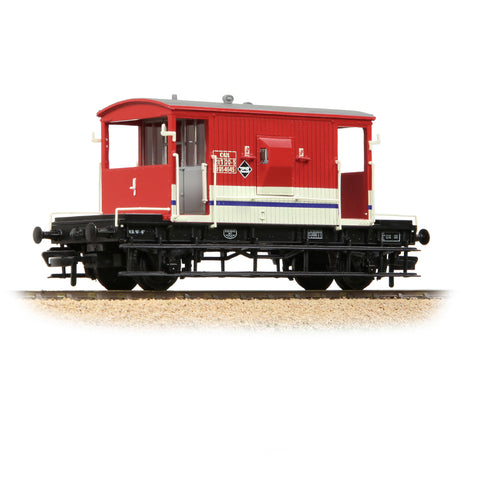 Bachmann 37-541 OO Gauge BR 20T Brake Van London Transport Barrier Vehicle Red & White