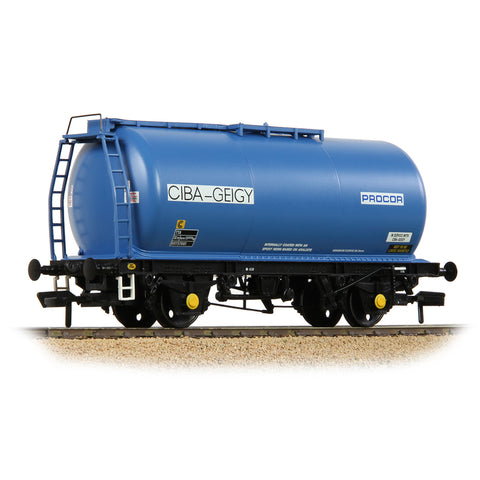 Bachmann 37-584A OO Gauge BR 45T TTA Tank Wagon 'Ciba-Geigy' Blue