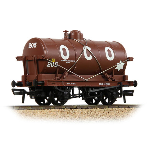 Bachmann 37-681A OO Gauge 14T Tank Wagon 'Olympia Oil & Cake Co.' Red