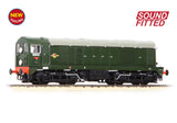 Graham Farish 371-030ASF N Gauge Class 20/0 Disc Headcode & Tablet Catcher D8032 BR Green (Late Crest) DCC Sound