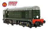 Graham Farish 371-030BSF N Gauge Class 20/0 Disc Headcode & Tablet Catcher Recess D8102 BR Green (Roundel) SOUND FITTED