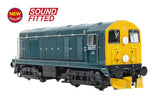 Graham Farish 371-032BSF N Gauge Class 20/0 Disc Headcode & Tablet Catcher Recess 20077 BR Blue SOUND FITTED
