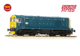 Graham Farish 371-032CSF N Gauge Class 20/0 Disc Headcode & Tablet Catcher Recess 20098 BR Blue SOUND FITTED