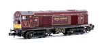 Graham Farish 371-034K N Gauge LT Lined Maroon Class 20 20142 Sir John Betjeman