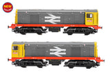 Graham Farish 371-039A N Gauge Class 20/0 Disc Headcode 20104 BR Railfreight (Red Stripe)