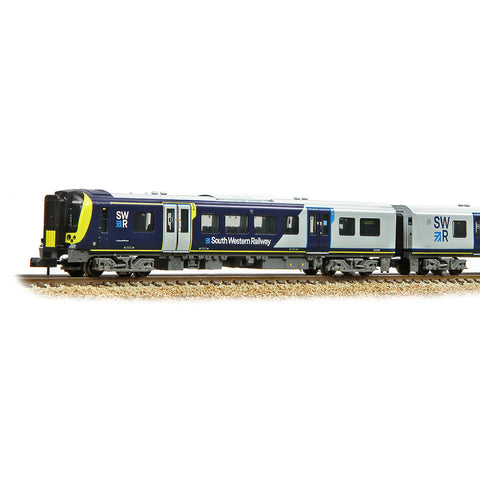 Graham Farish 371-726 N Gauge Class 450/0 4-Car EMU 450036 South Western Railway