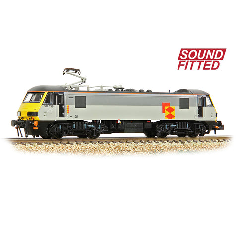 Graham Farish 371-781ASF N Gauge Class 90/1 90139 BR Railfreight Distribution Sector