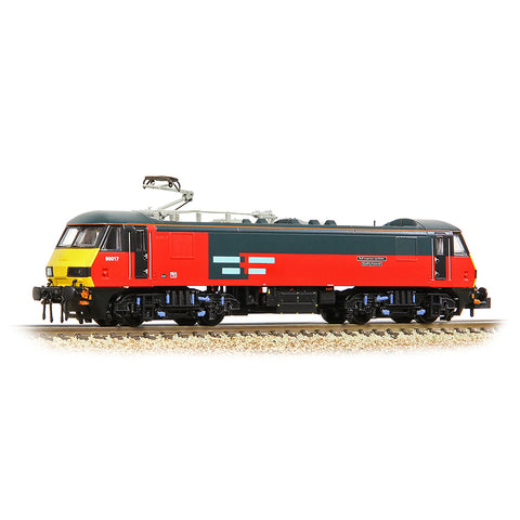 Graham Farish 371-782A N Gauge Class 90/0 90017 'Rail Express Systems Quality Assured' Rail Exp. Sys.