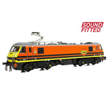 Graham Farish 371-785ASF N Gauge Class 90 90048 Freightliner G&W DCC SOUND