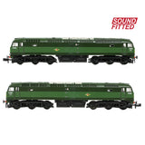Graham Farish 371-825DSF N Gauge Class 47/0 D1565 BR Green (Small Yellow Panels)