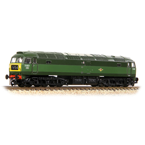 Graham Farish 371-825E N Gauge Class 47/0 D1601 BR Green (Small Yellow Panels)