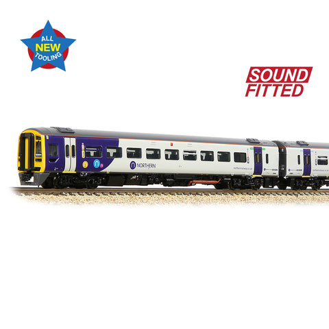 Graham Farish 371-858ASF N Gauge Class 158 2-Car DMU 158861 Northern