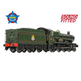 Graham Farish 372-010SF N Gauge GWR 49XX 4962 Ragley Hall BR Lined Green (Early) DCC SOUND