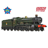 Graham Farish 372-010SF N Gauge GWR 49XX 4962 Ragley Hall BR Lined Green (Early) DCC SOUND