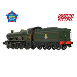 Graham Farish 372-010SF N Gauge GWR 49XX 4962 Ragley Hall BR Lined Green (Early) DCC SOUND