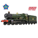 Graham Farish 372-010SF N Gauge GWR 49XX 4962 Ragley Hall BR Lined Green (Early) DCC SOUND
