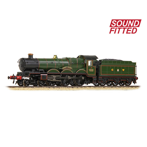 Graham Farish 372-034SF N Gauge GWR 4073 'Castle' 5055 'Earl of Eldon' GWR Lined Green (GW Crest) SOUND FITTED