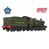 Graham Farish 372-450SF N Gauge GWR 'Modified Hall' 6960 Raveningham Hall GWR Lined Green (GW Crest) DCC SOUND