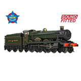 Graham Farish 372-450SF N Gauge GWR 'Modified Hall' 6960 Raveningham Hall GWR Lined Green (GW Crest) DCC SOUND