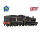 Graham Farish 372-451SF N Gauge GWR Modified Hall 7904 Fountains Hall BR Lined Black (Early) DCC SOUND