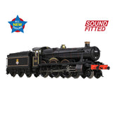 Graham Farish 372-451SF N Gauge GWR Modified Hall 7904 Fountains Hall BR Lined Black (Early) DCC SOUND