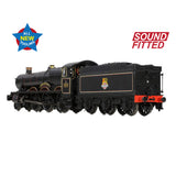Graham Farish 372-451SF N Gauge GWR Modified Hall 7904 Fountains Hall BR Lined Black (Early) DCC SOUND