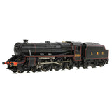 Graham Farish 372-135A N Gauge LMS 5MT 'Black 5' with Riveted Tender 5000 LMS Lined Black