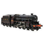 Graham Farish 372-135A N Gauge LMS 5MT 'Black 5' with Riveted Tender 5000 LMS Lined Black