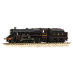 Graham Farish 372-135A N Gauge LMS 5MT 'Black 5' with Riveted Tender 5000 LMS Lined Black