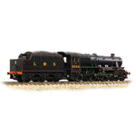 Graham Farish 372-135B N Gauge LMS 5MT 'Black 5' with Riveted Tender 5004 LMS Lined Black